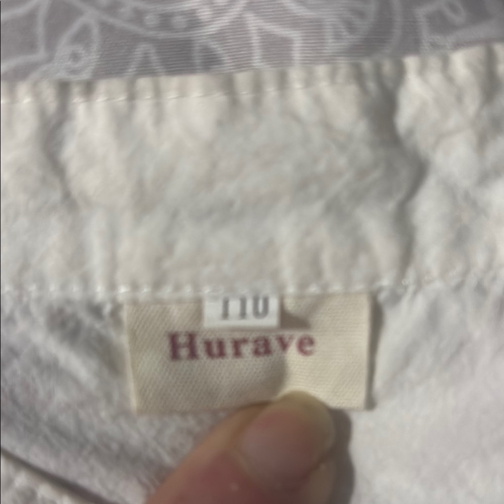 Hurave Ivory Textured Top - Picture 2 of 5
